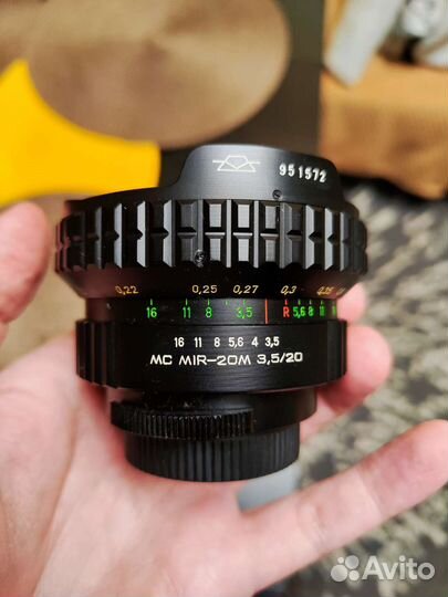 Объектив MC MIR-20M 3.5/20