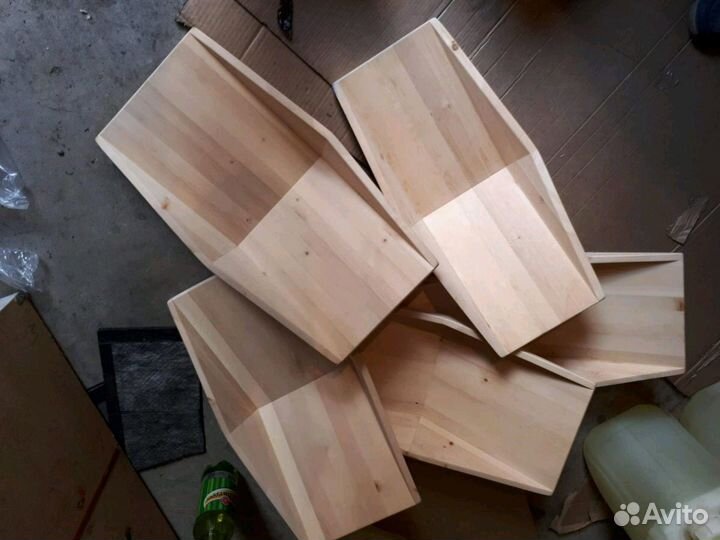 Лоток деревянный промывочный для старателей