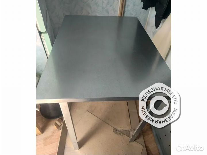 Стол производственный спрр оцинкованная столешница