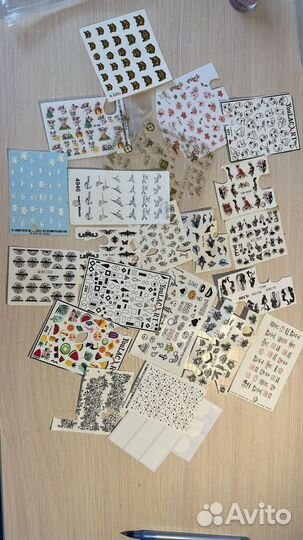 Наклейки для маникюра