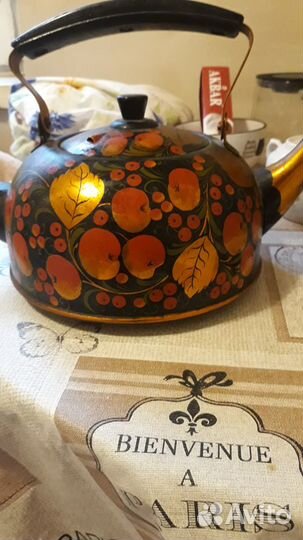 Чайник электрический хохлома