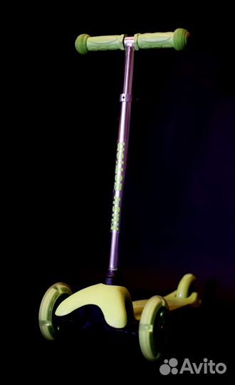 Самокат детский трехколесный бу