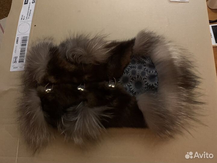 Шубка безрукавка