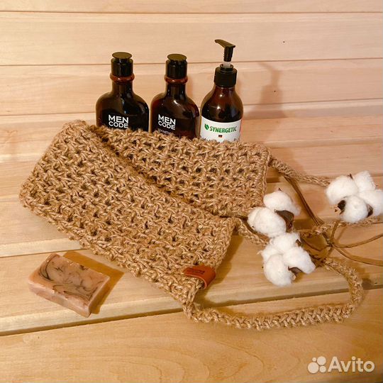 Мочалка из джута