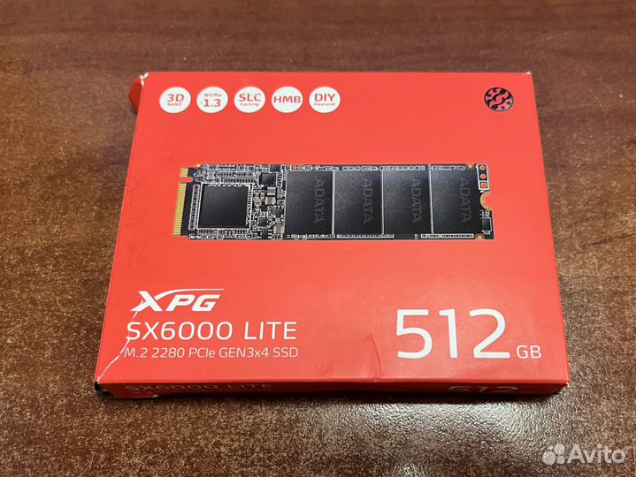 Накопитель SSD 512Gb M.2 Adata XPG SX6000 Lite