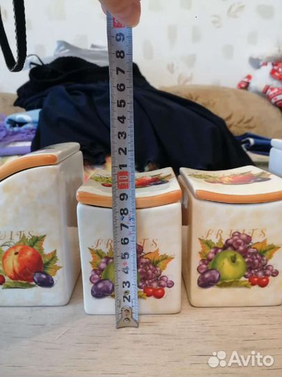 Набор баночек для сыпучих