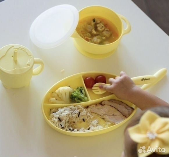 Новая тарелочка для малыша