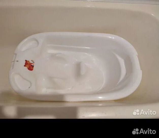 Детская ванночка для купания с горкой