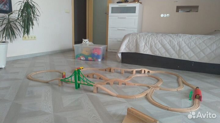 Деревянная железная дорога IKEA