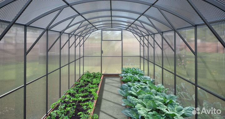 Теплица Прямостенная 40х20