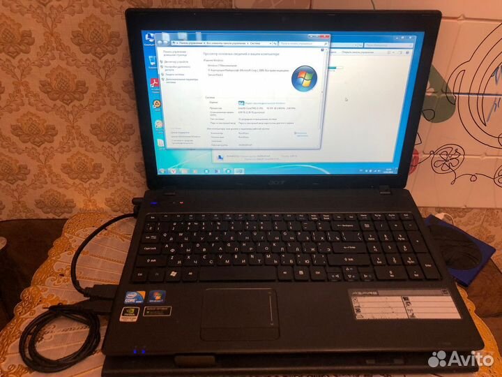 Ноутбук acer aspire 5742g