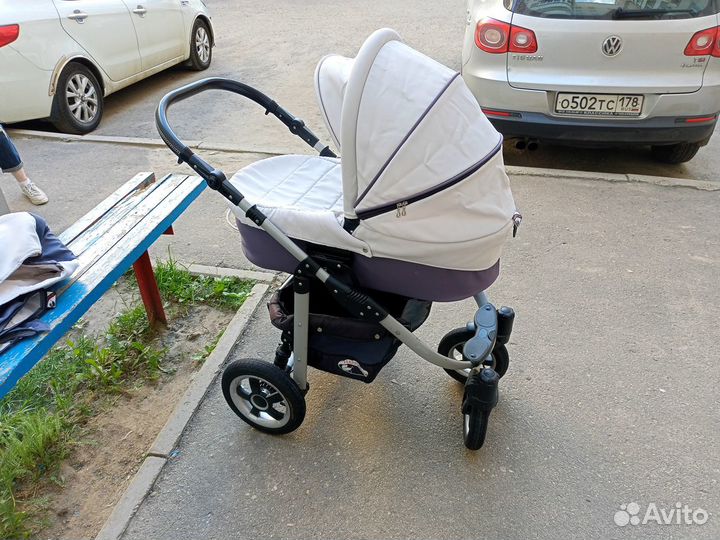 Коляска 2 в 1 + зимний коверт