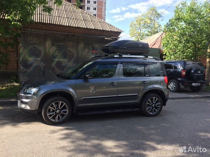 Автобокс на крышу Skoda Yeti ED Магнум
