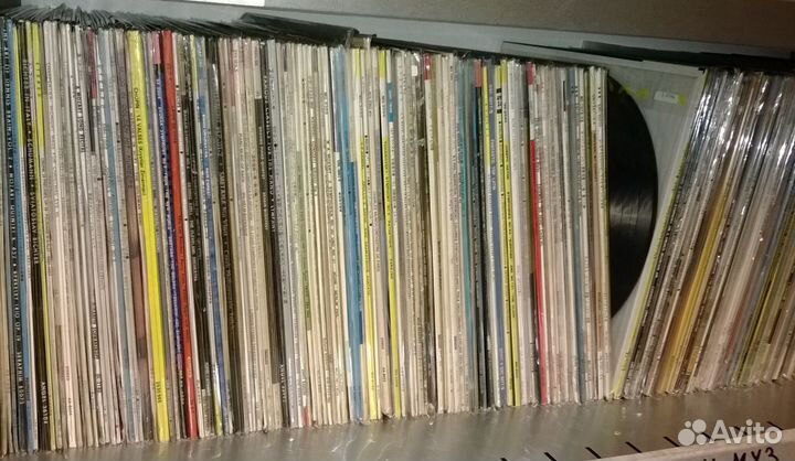 Классическая музыка на виниле. выбор на месте