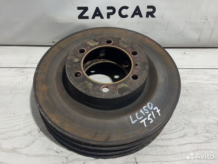 Toyota Prado 150 тормозные диски передние