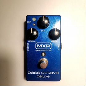 Басовая педаль mxr bass octave deluxe