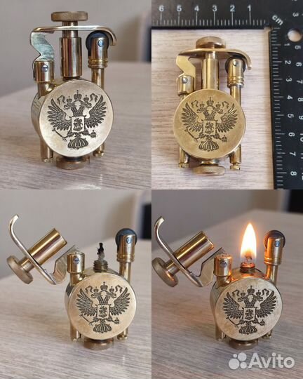 Бензиновая зажигалка Герб России