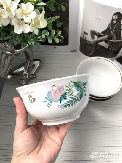 Пиалы СССР фарфор