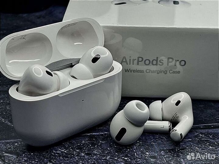 Airpods pro 2 platinum + чехол
