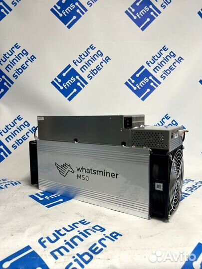 Whatsminer M50s 124TH 26W в идеальном состоянии