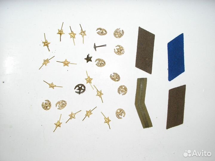 Погоны СССР, звезда на погоны, ордена, значки