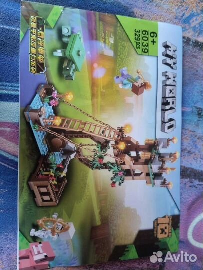 Конструктор My World Майнкрафт Башня на дереве