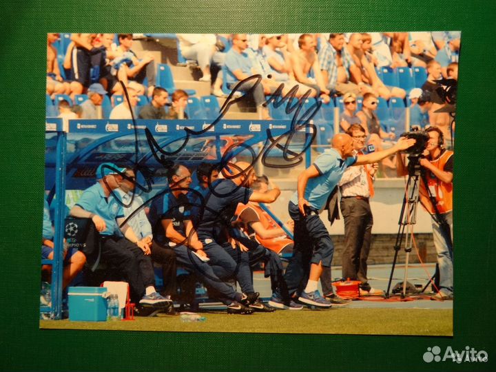 Автографы тренеров Зенита: Спалетти, Петржела