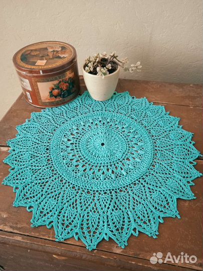 Салфетки вязаные крючком