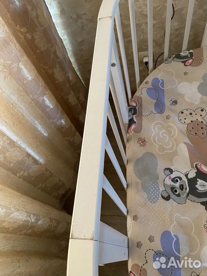 Кроватка трансформер с маятником