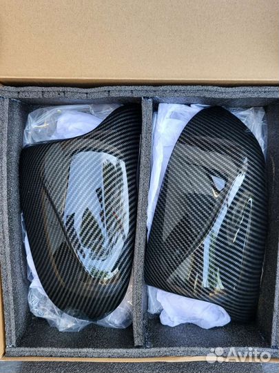 Крышки карбоновые на зеркала BMW X5 X6 F15 F16