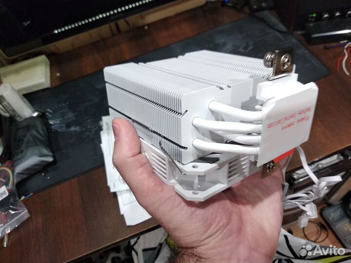 Кулер для процессора WB 4A, жид. металл