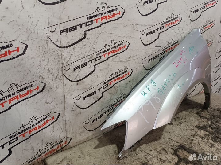 Крыло subaru outback BP9 BPE BPH 57110AG0309P переднее левое 1 модель серебро, 39D QA4926