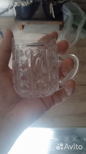 Хрустальные стаканы СССР