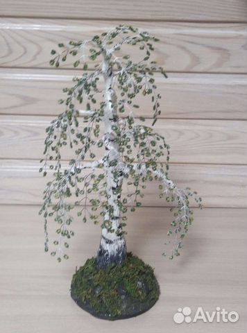 Деревья из бисера