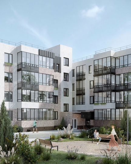 2-к. квартира, 57,7 м², 2/4 эт.