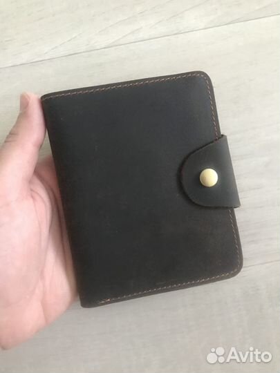 Кошелек мужской кожаный