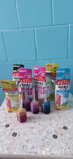 Чернила для заправки картриджей (ве)