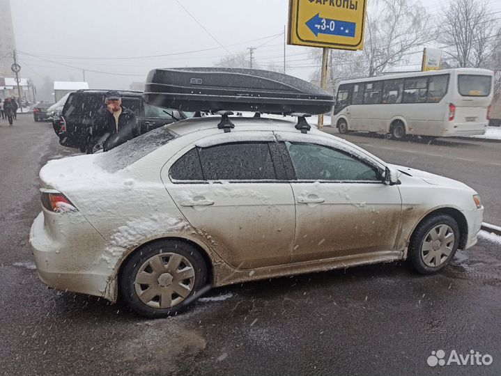 Автобокс на крышу Mitsubishi Lancer