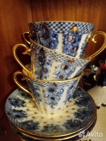 Сервиз Кобальтовая сетка