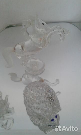 Хрустальные статуэтки
