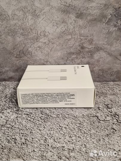 Кабель USB-C на USB-C Apple 1 метр (новый)