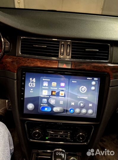 Магнитола Teyes CC3 4/64 для Шкода Суперб 1