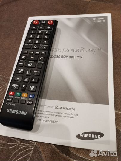 Smart BLU RAY плеер Samsng BD-ES6000E White