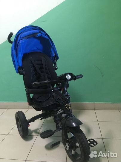 Детский трехколесный велосипед lamborghini