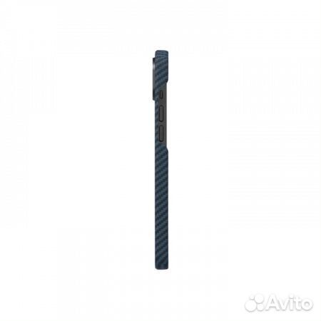 Чехол Pitaka MagEZ Case 3 Black/Blue Twil Pro Max