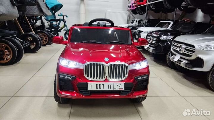 Электромобиль детский бмв 2199 мягкие колеса