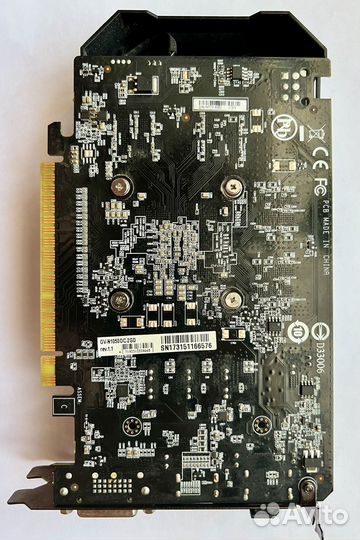 Gigabyte GeForce GTX 1050 OC 2048MB