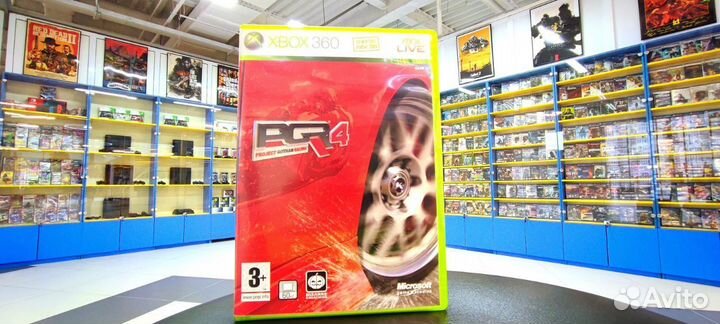 PGR 4 Xbox 360 диск