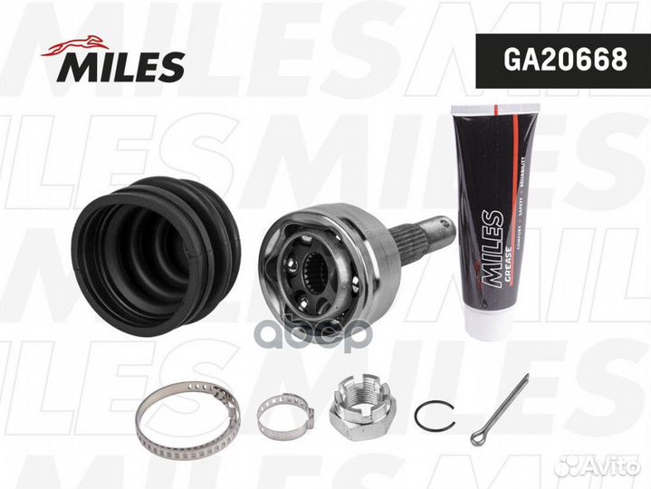 ШРУС nissan tiida 1.6 07- нар. GA20668 Miles