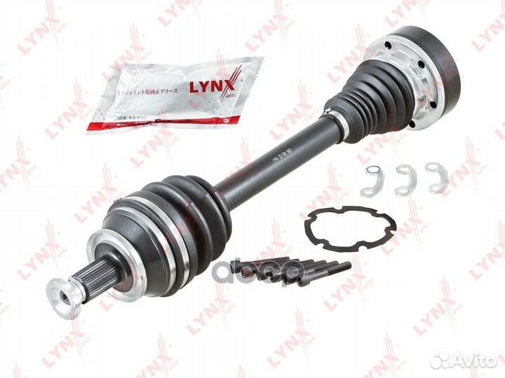 Привод в сборе перед лев skoda Fabia III 1